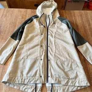 RVCA Colorblock Sherpa-Lined Jacket Size Small